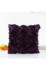 Romantic 3D Rose Pillow Case