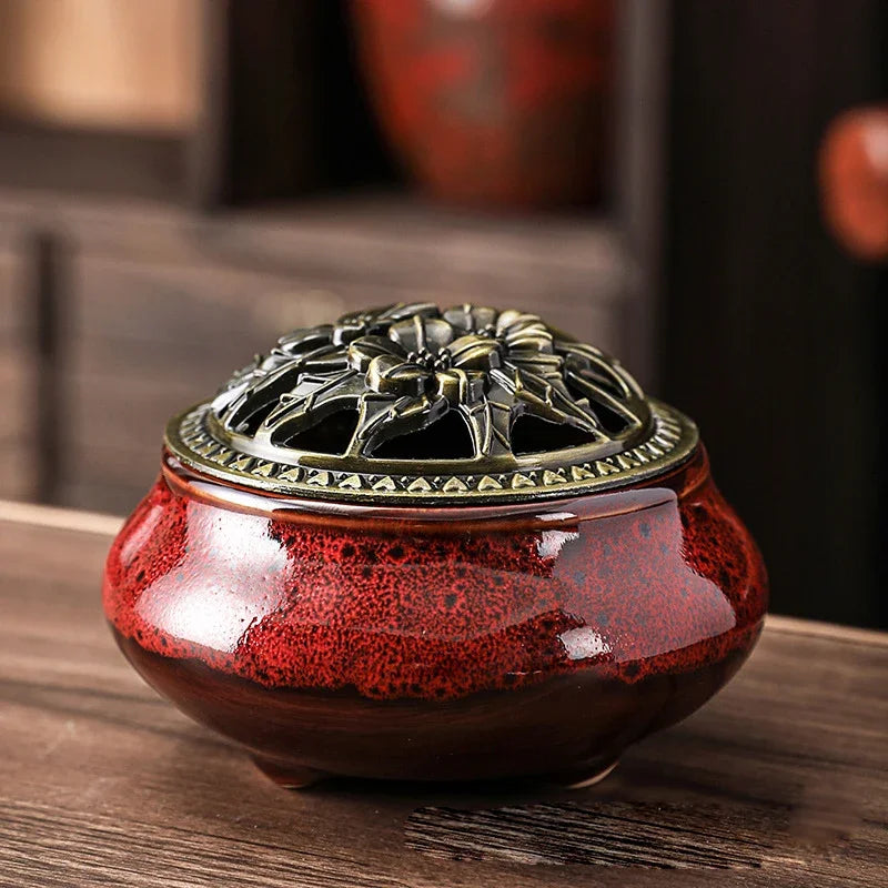 Jade Serenity Incense Burner