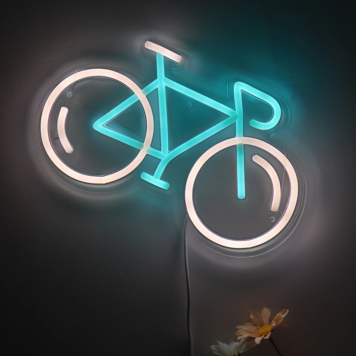 Bicycle Glow Wall Neon Sign