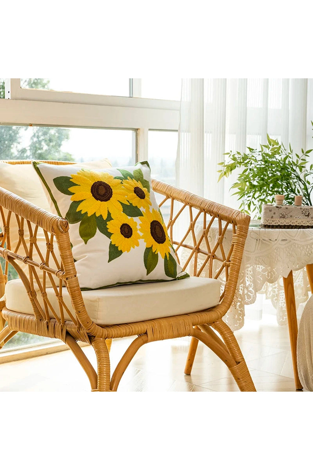 Sunflower Bouquet Cushion Covers