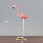 Resin Pink Flamingo Figurine