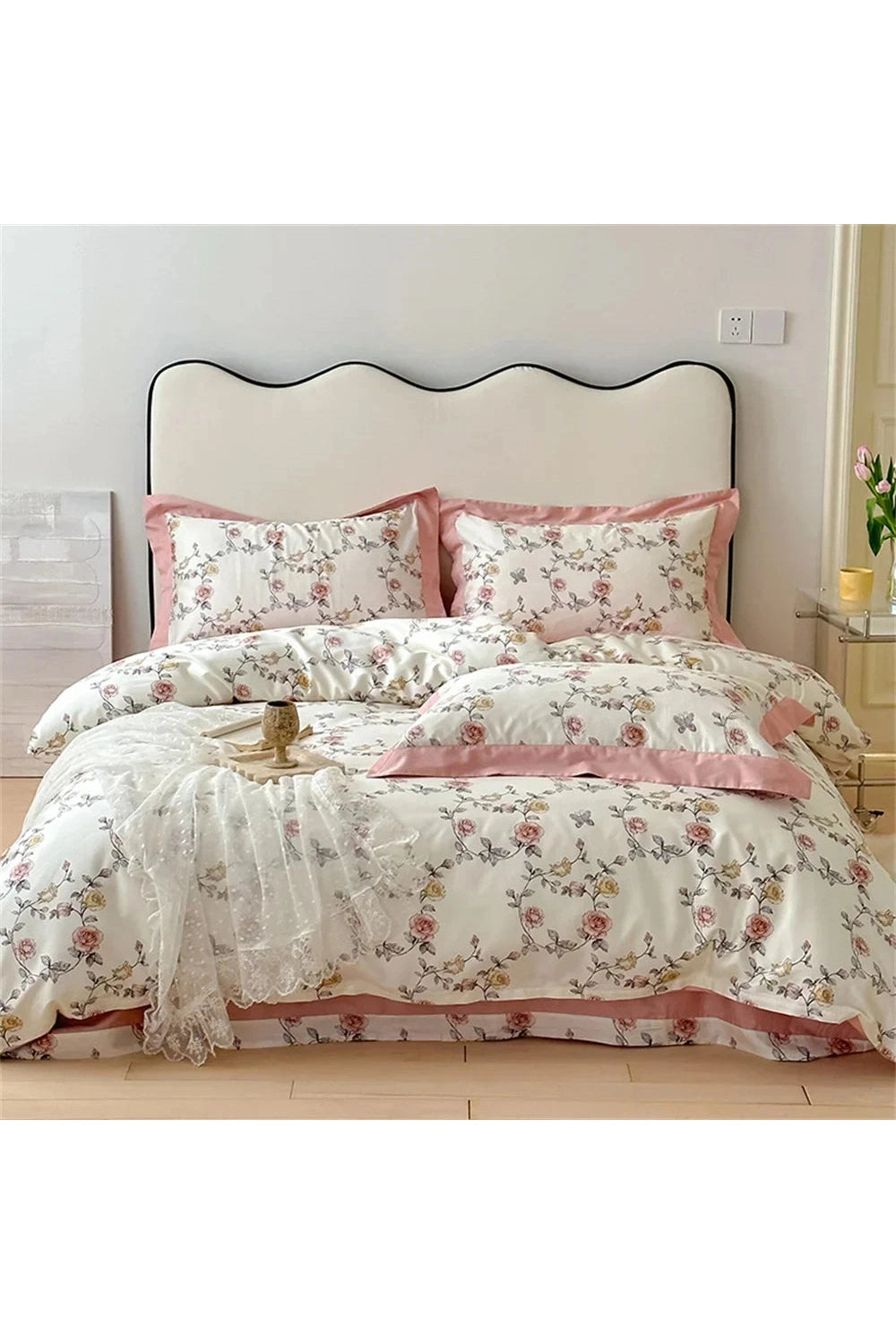 Soft Flowers Bedding Set