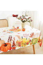 Autumn Pumpkin Harvest Tablecloth