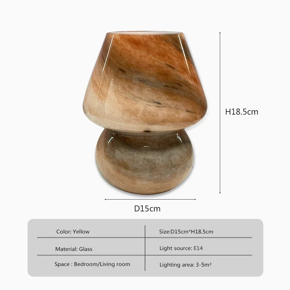 Modern Marble Glass Table Lamp