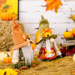 Autumn Harvest Gnome Figurines