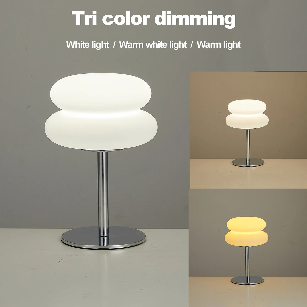 Modern Cloud Stacked Table Lamp