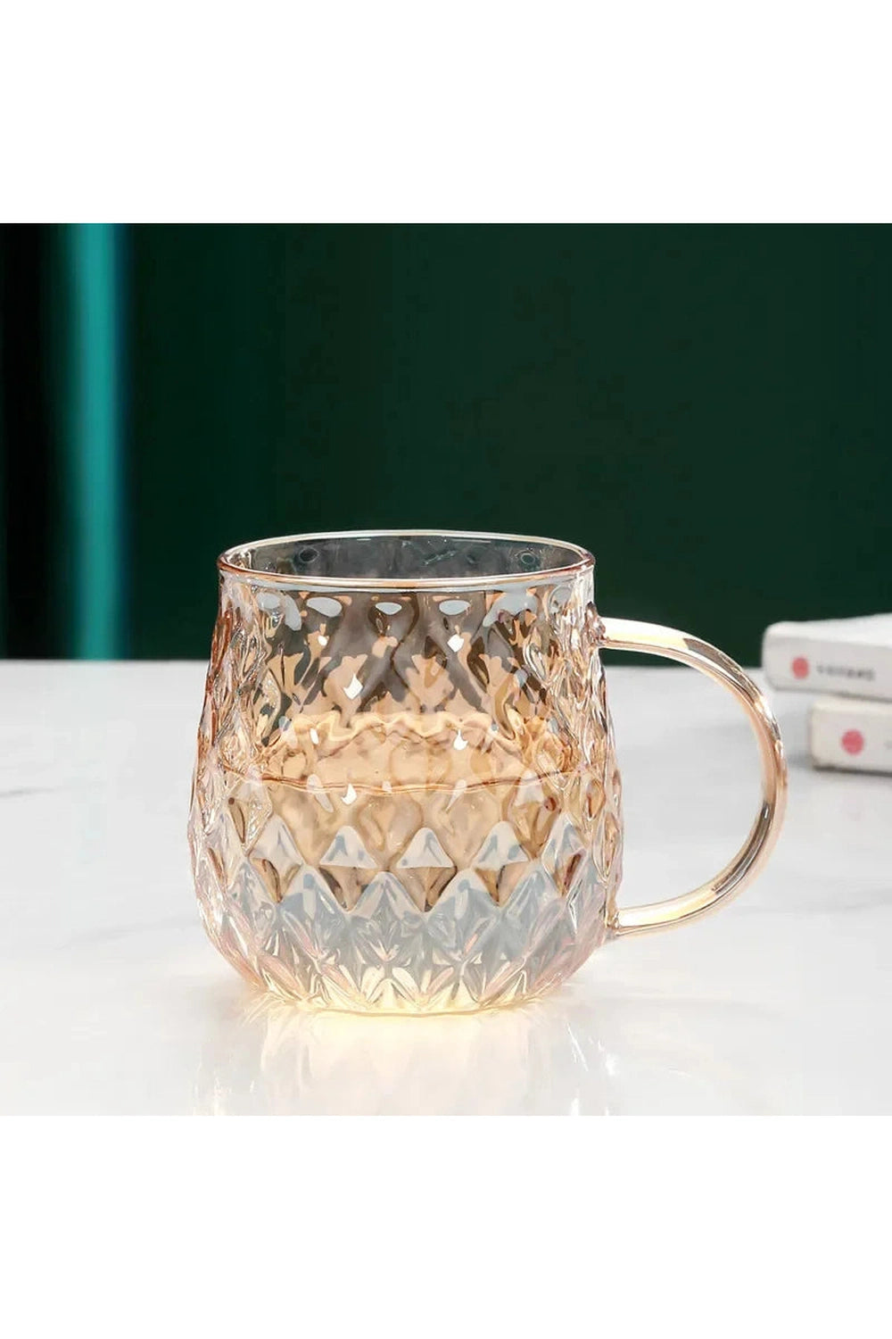 Diamond Glass Juice Teapot