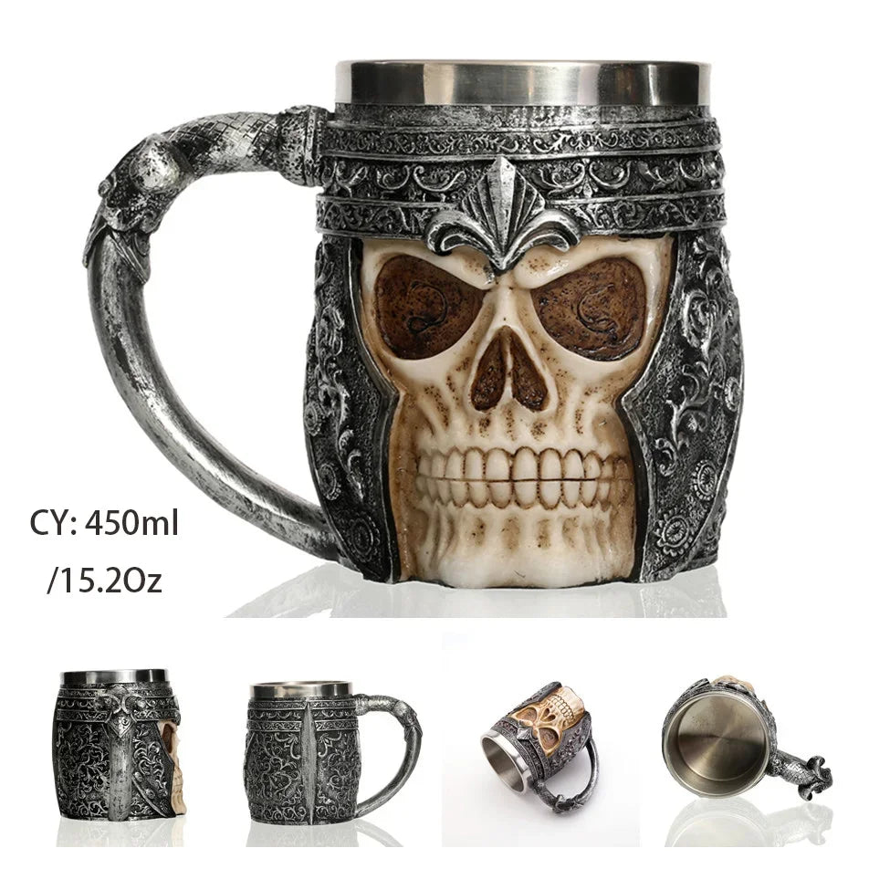 Skull Viking Beer Cup