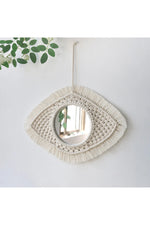 Aesthetic Boho Macrame Mirror