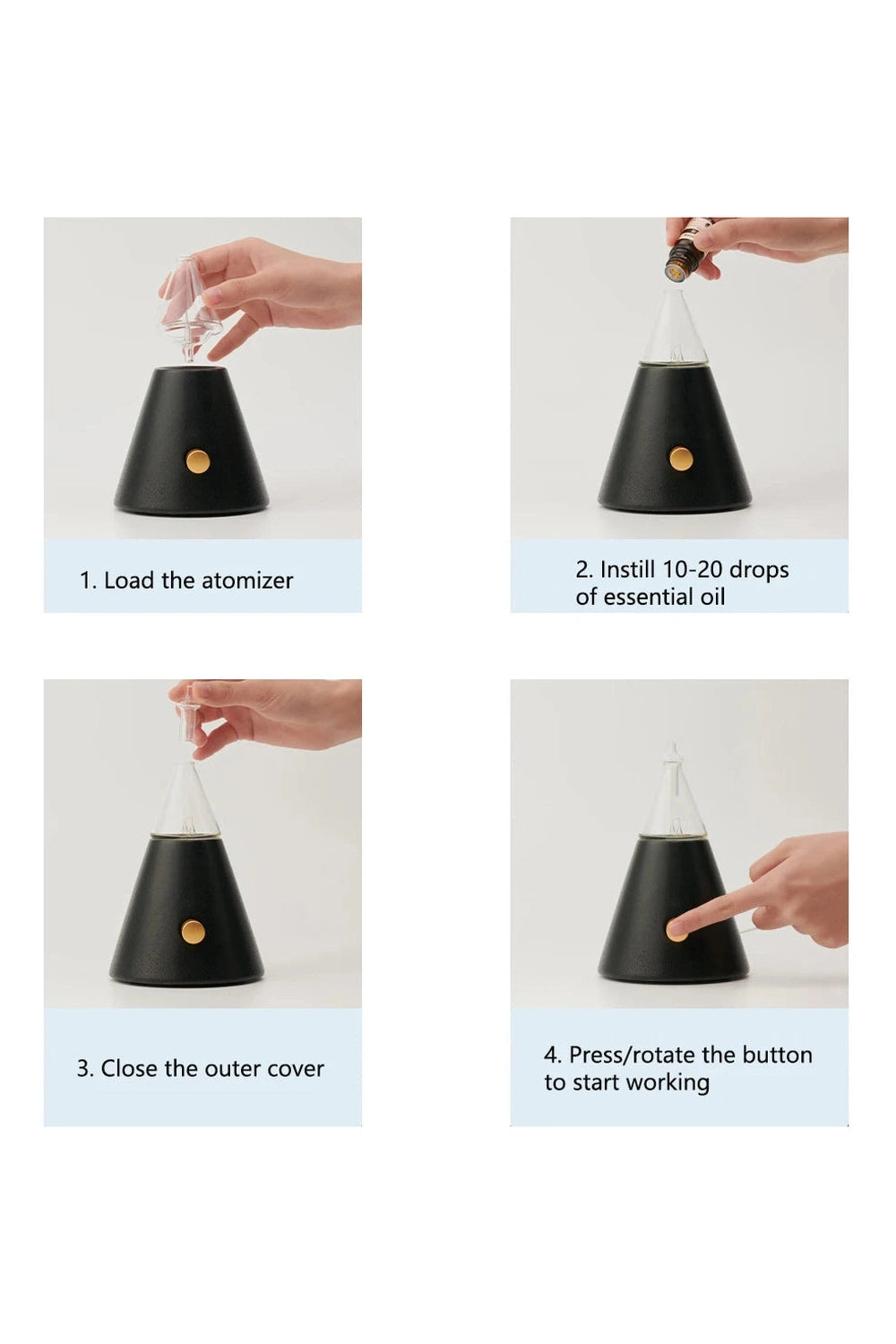 Midnight Ember Aromatherapy Diffuser