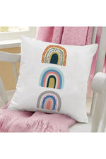 Rainbow Print Sofa Pillow Case