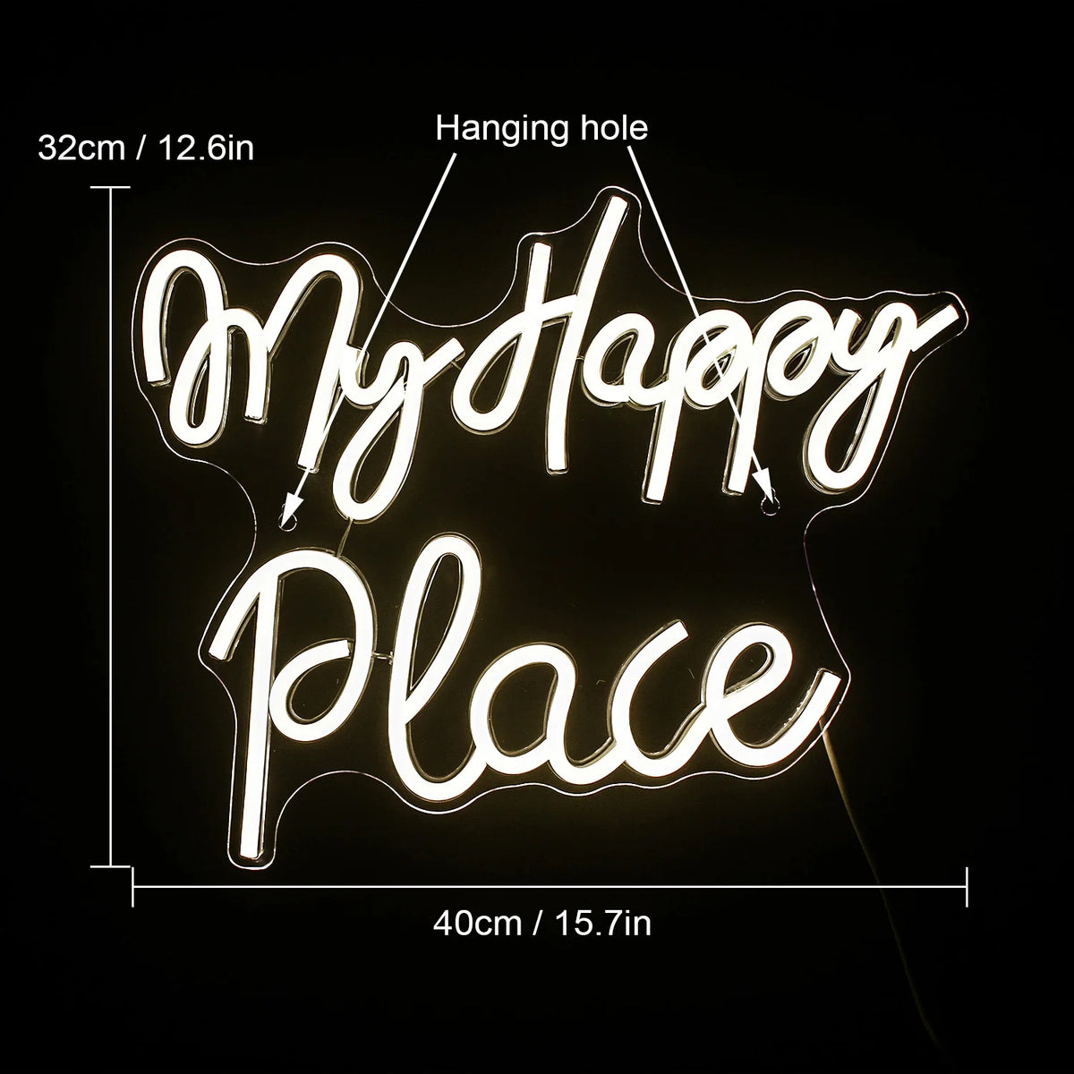 My Happy Place Neon