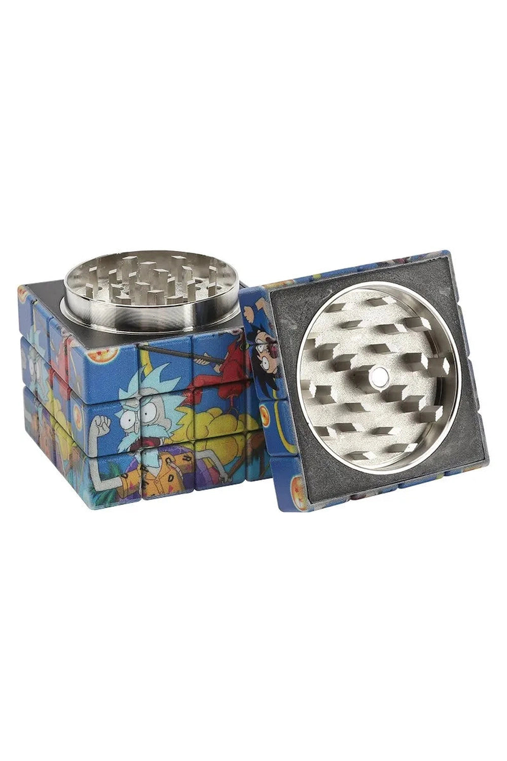 Cartoon Cube Herb Grinder