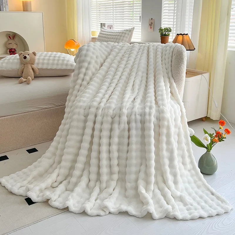 Cloud Soft Ripple Blanket