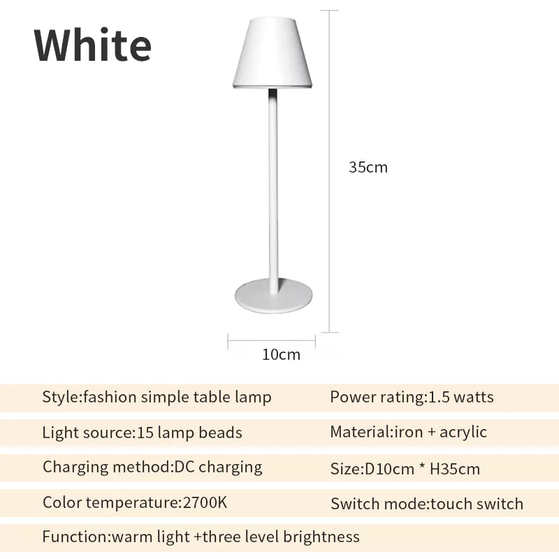 Rechargeable LED Desk Lamp