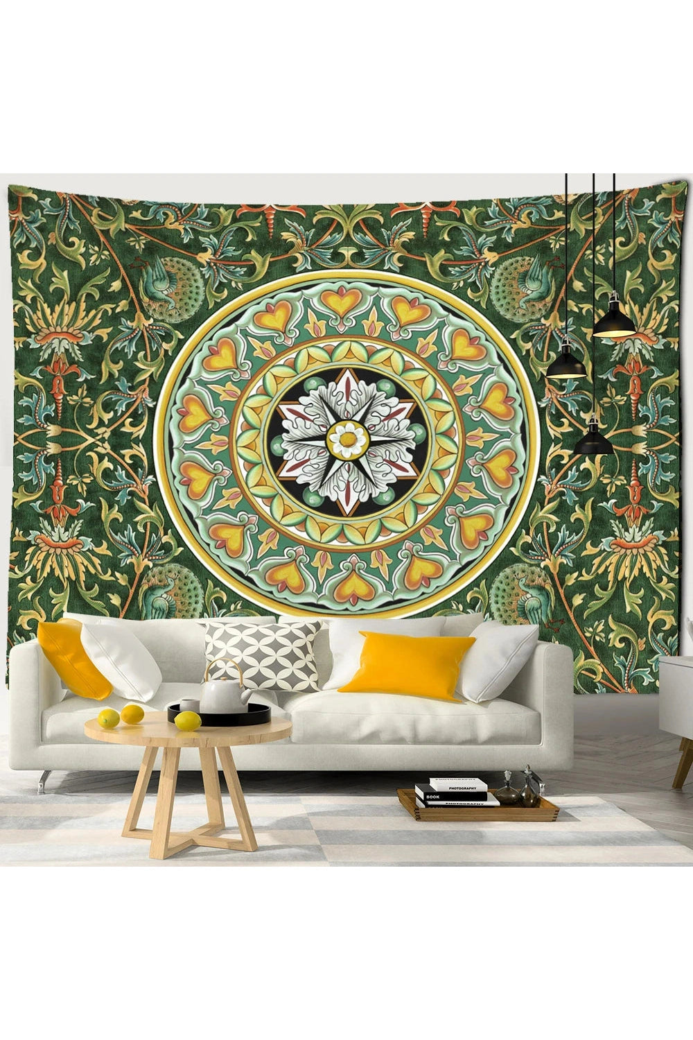 Bohemian Mandala Tapestry