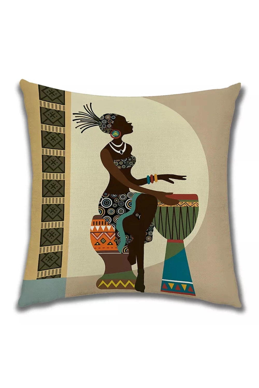 African Lady Pillow Case