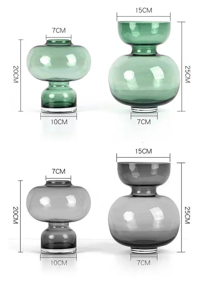 Emerald Aura Vase