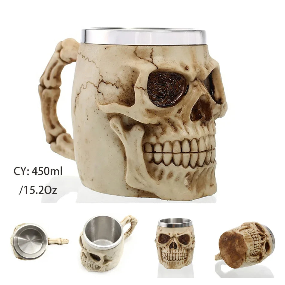 Skull Viking Beer Cup