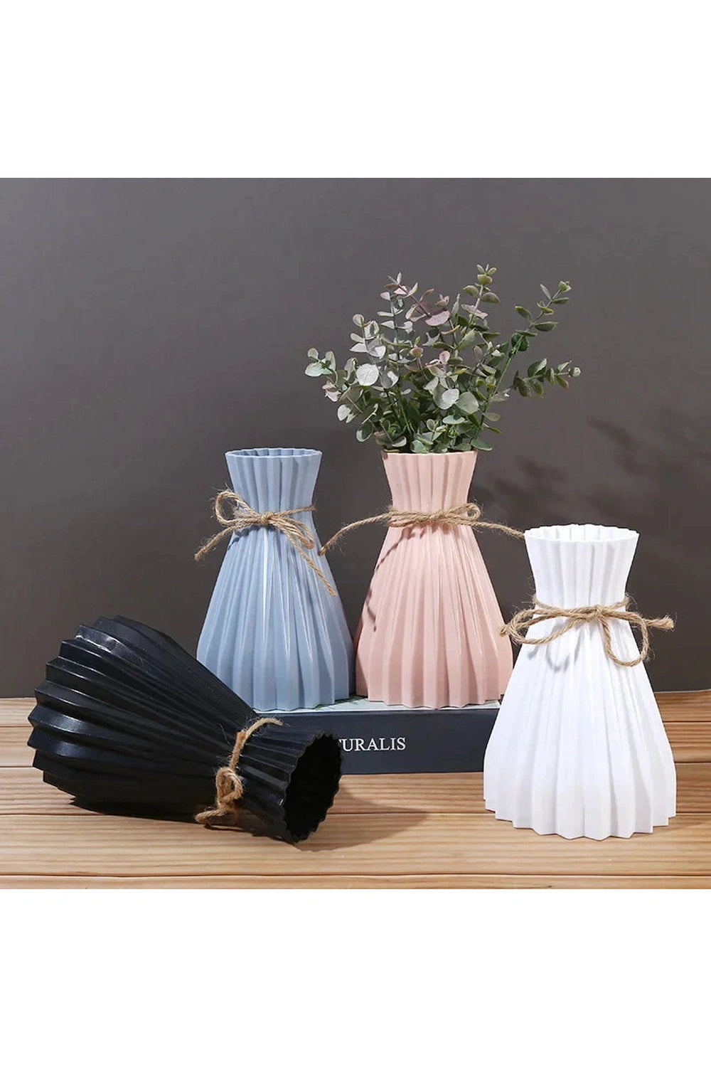 Nordic Plastic Vase Decor