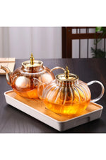 Heat-Resistant Glass Teapot