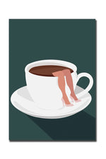 Good Morning Coffee Canvas Poster