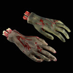 Bloody Severed Hands and Feet Props