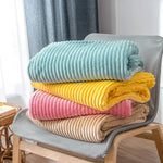 Ultra Soft Ribbed Plush Blanket