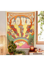 Groovy Love Retro Tapestry