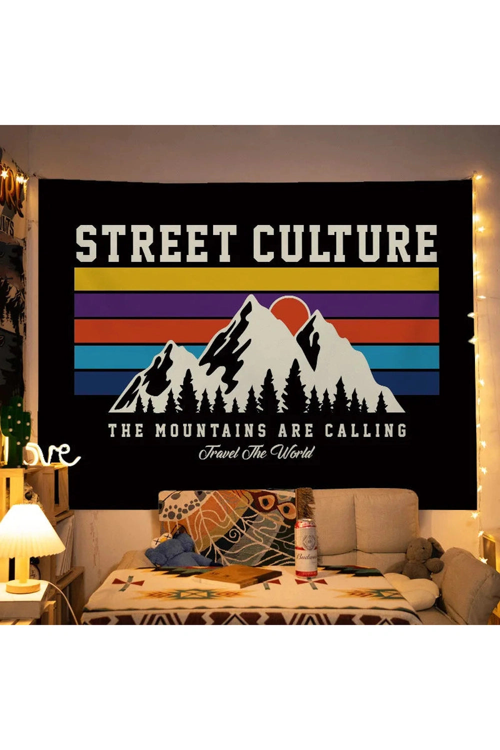 American Vintage Style Tapestry