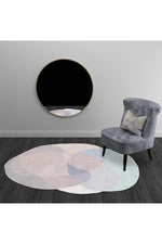 Retro Swirl Statement Rug