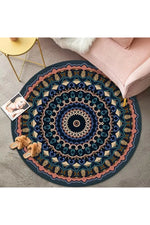 Bohemian Soft Round Rug