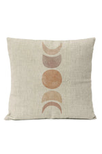 Boho Sun Moon Pillow Cover