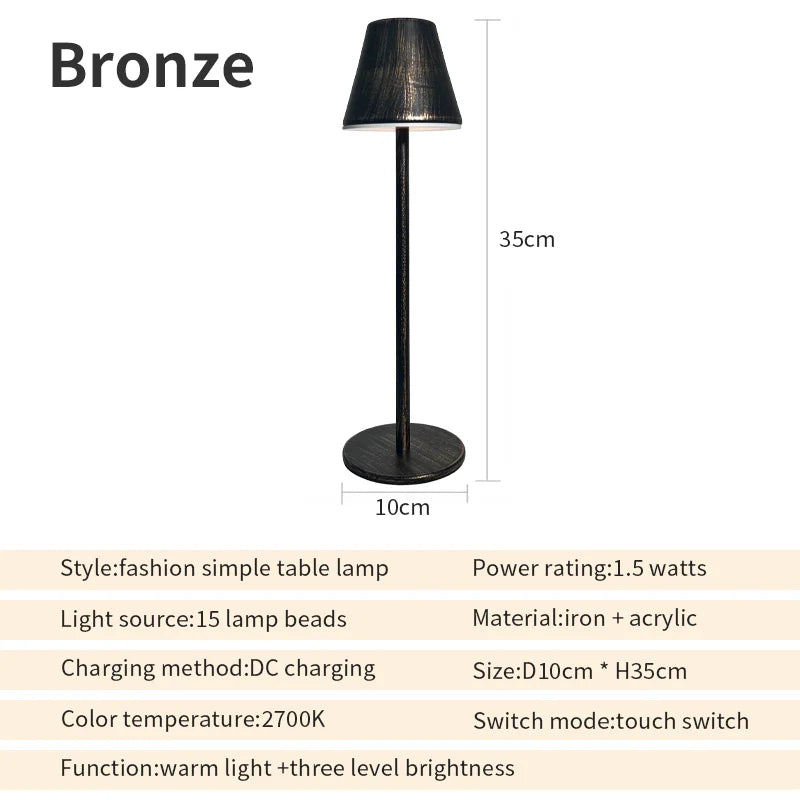 Rechargeable LED Desk Lamp