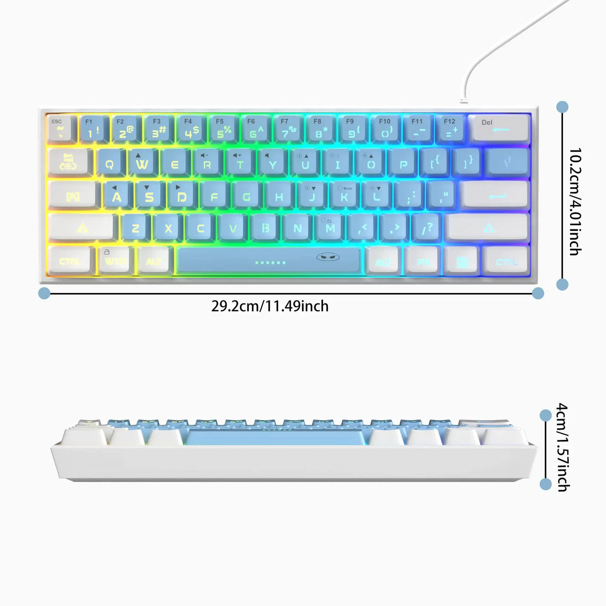 Mini Membrane RGB Keyboard