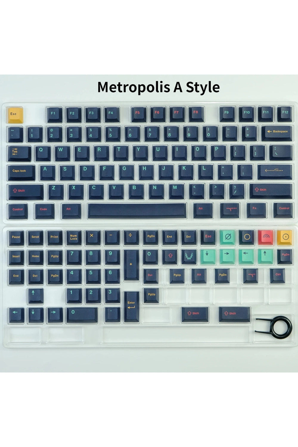 Metropolis Cherry Keycaps