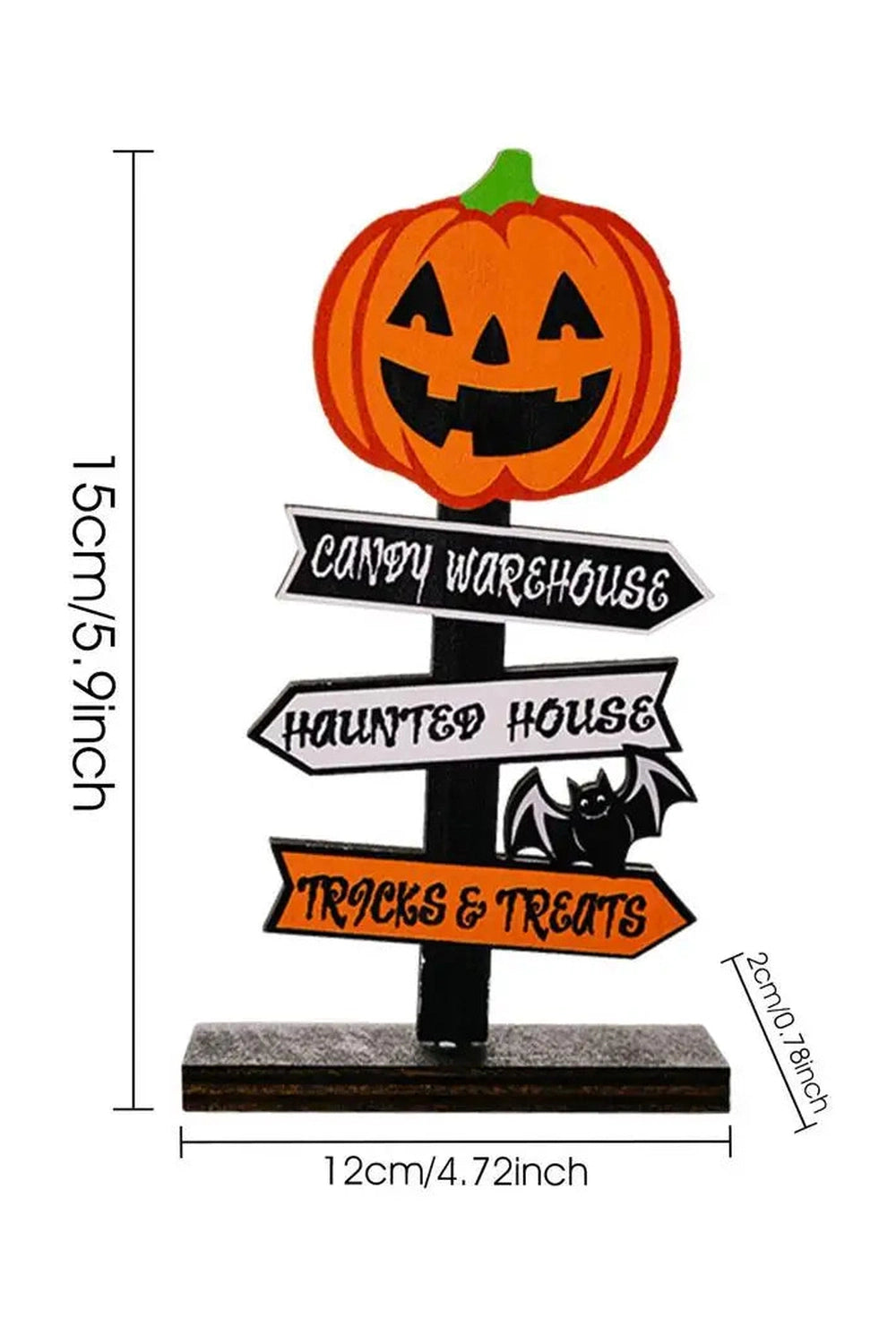 Spooky Street Sign Decor