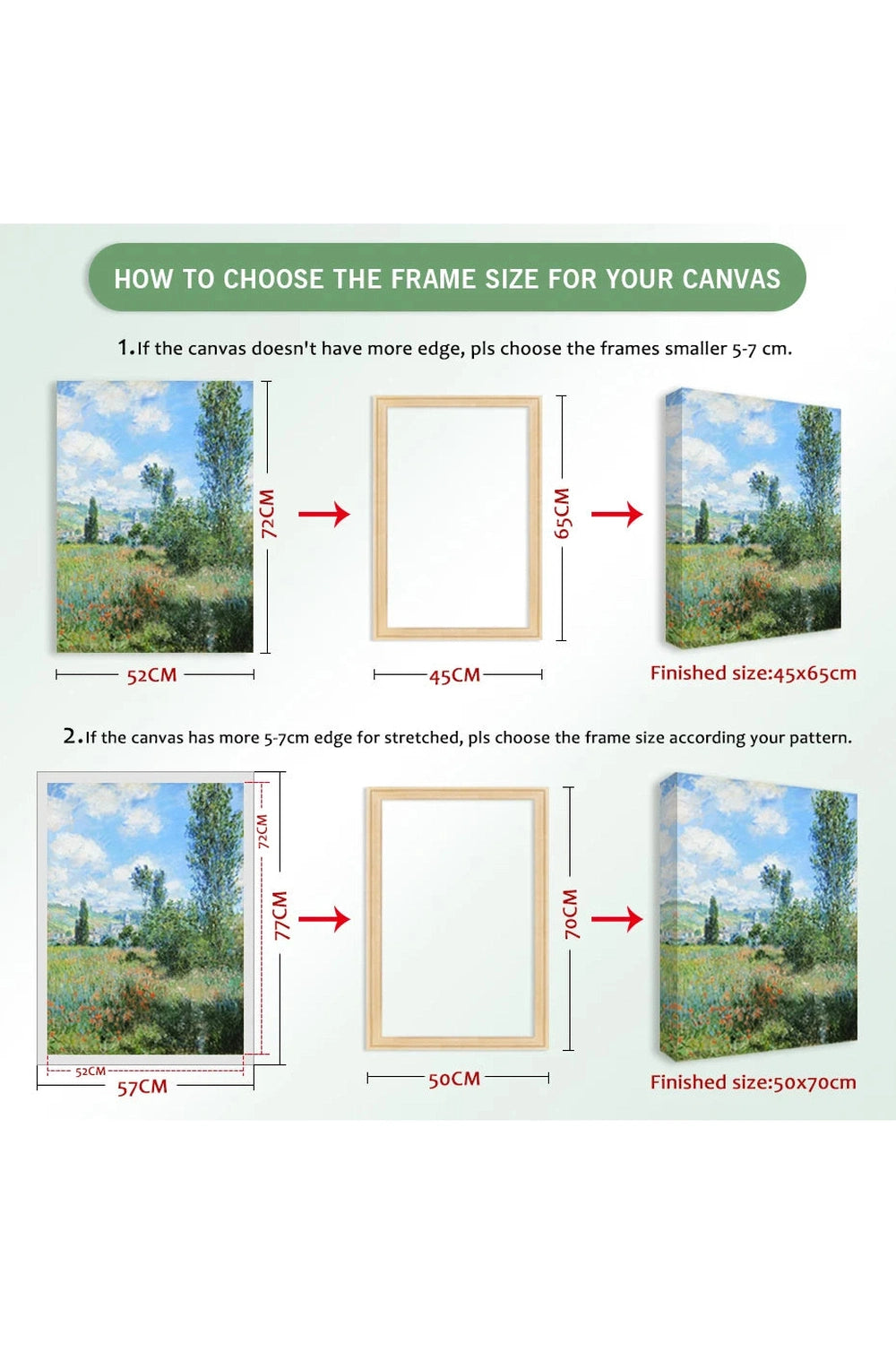 Wooden Painting Frame Kit