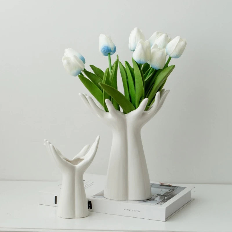 Bloom Embrace Sculptural Vase