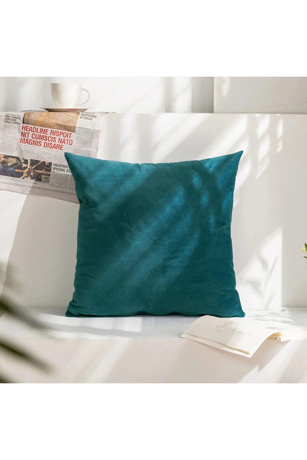 Velvet Sofa Decoration Pillow Case