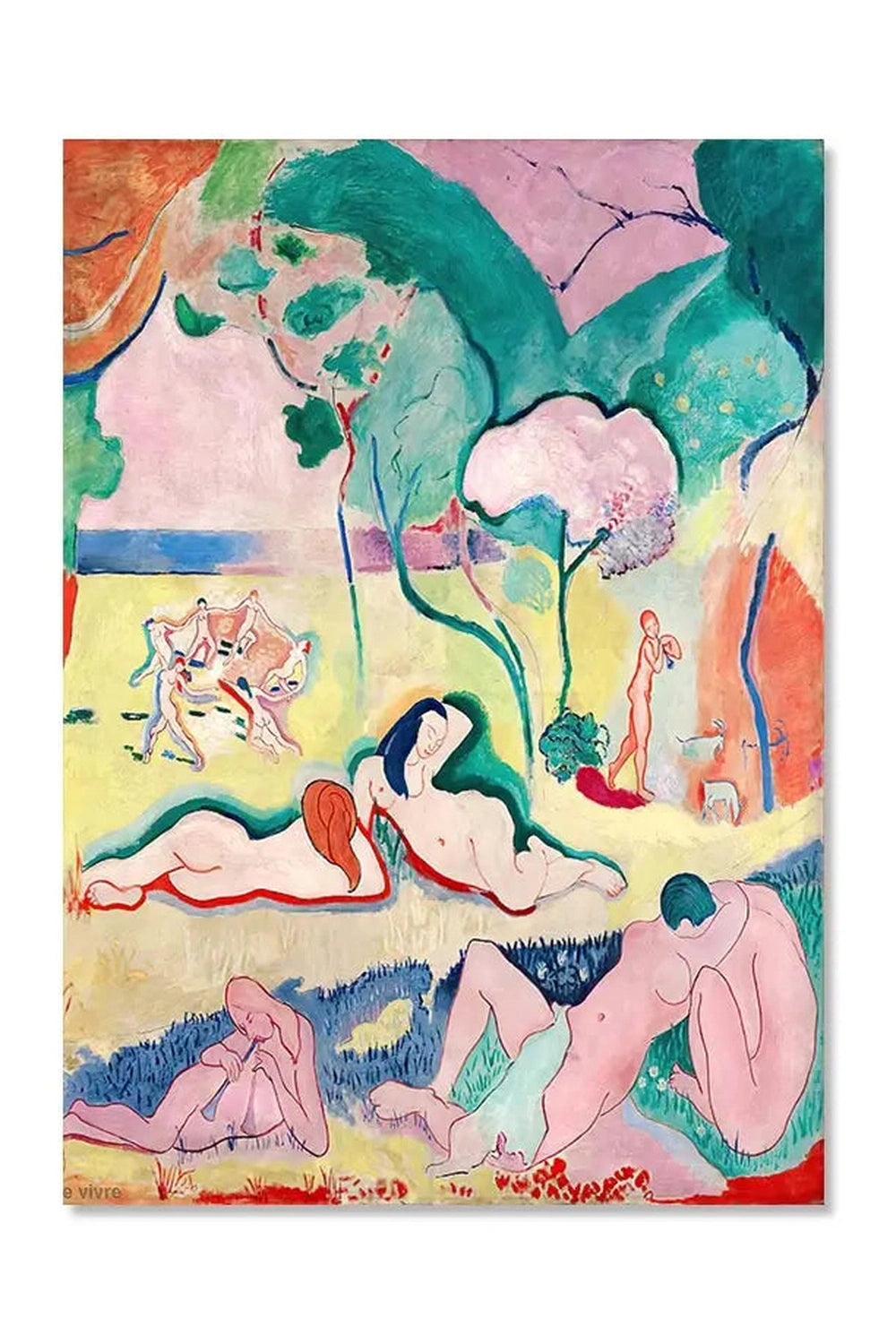 Aesthetic Matisse Retro Canvas Poster