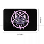 Meowgic Goth Romance Rug