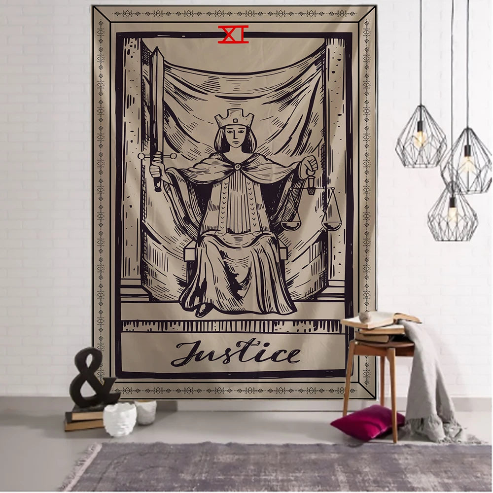 Classic Card Tarot Tapestry