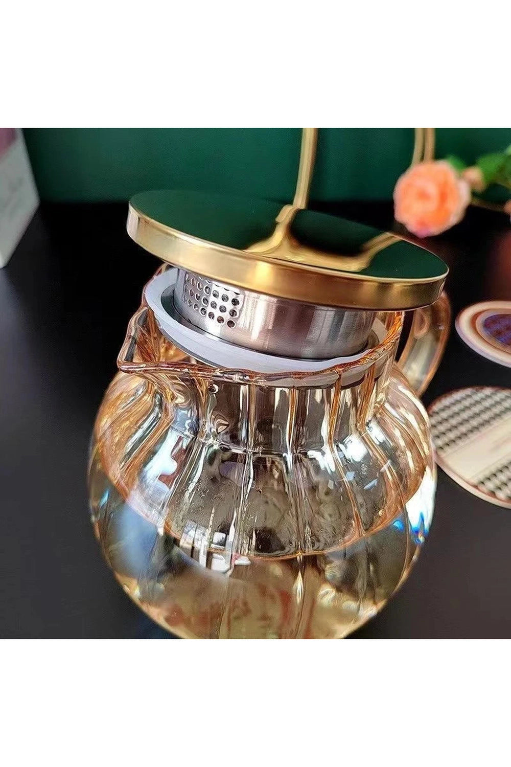 Glass Teapot Infuser Set