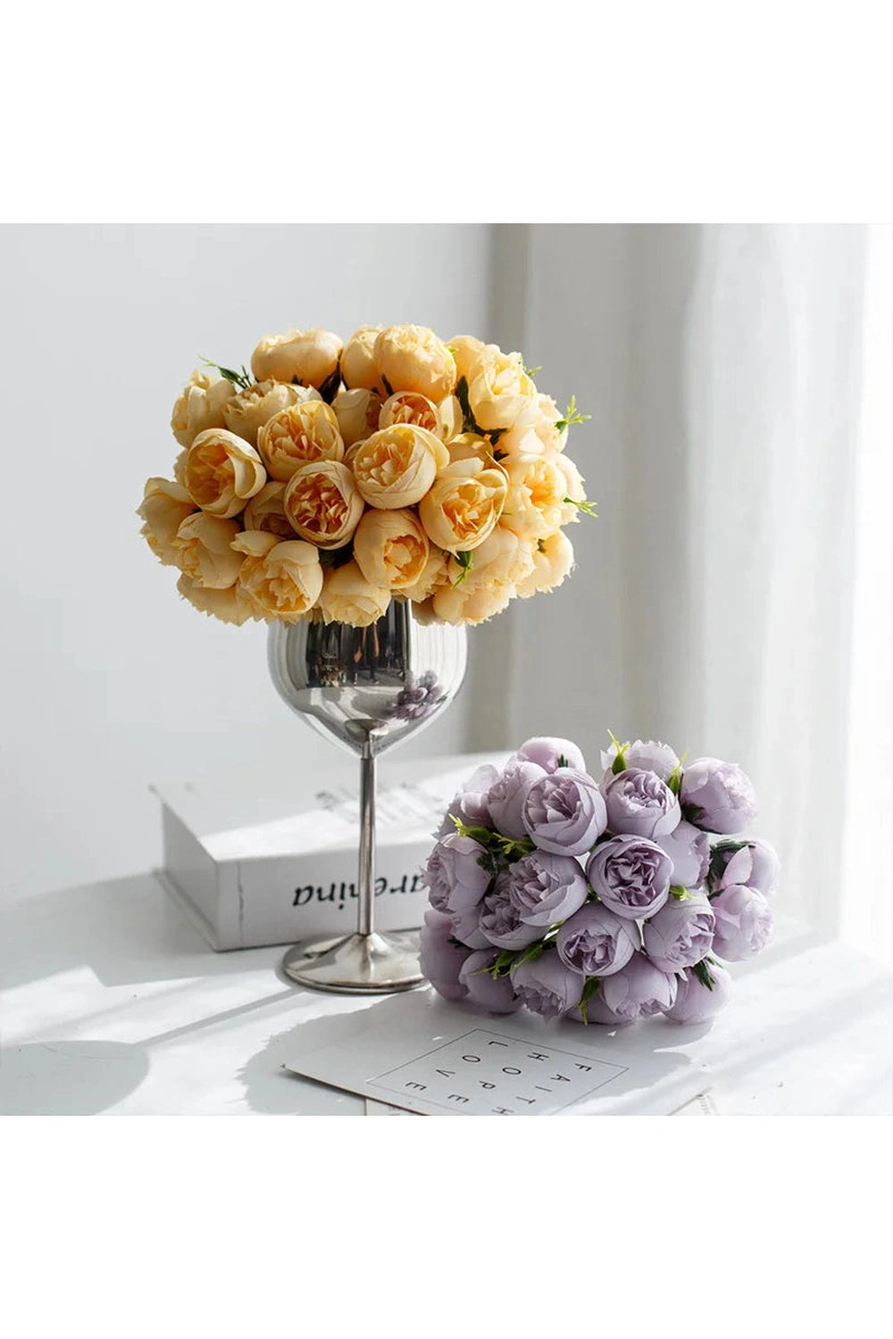 Silk Peony Rose Artifical Flowers