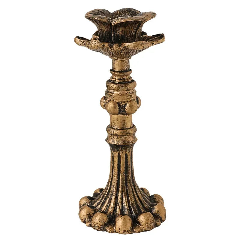 Dark Academia Ornate Candle Holders