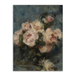 Romantic Floral Canvas Poster