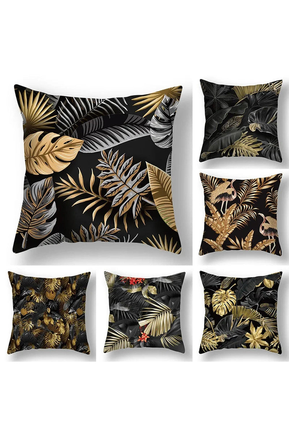 Leaf and Darkness Pillow Case