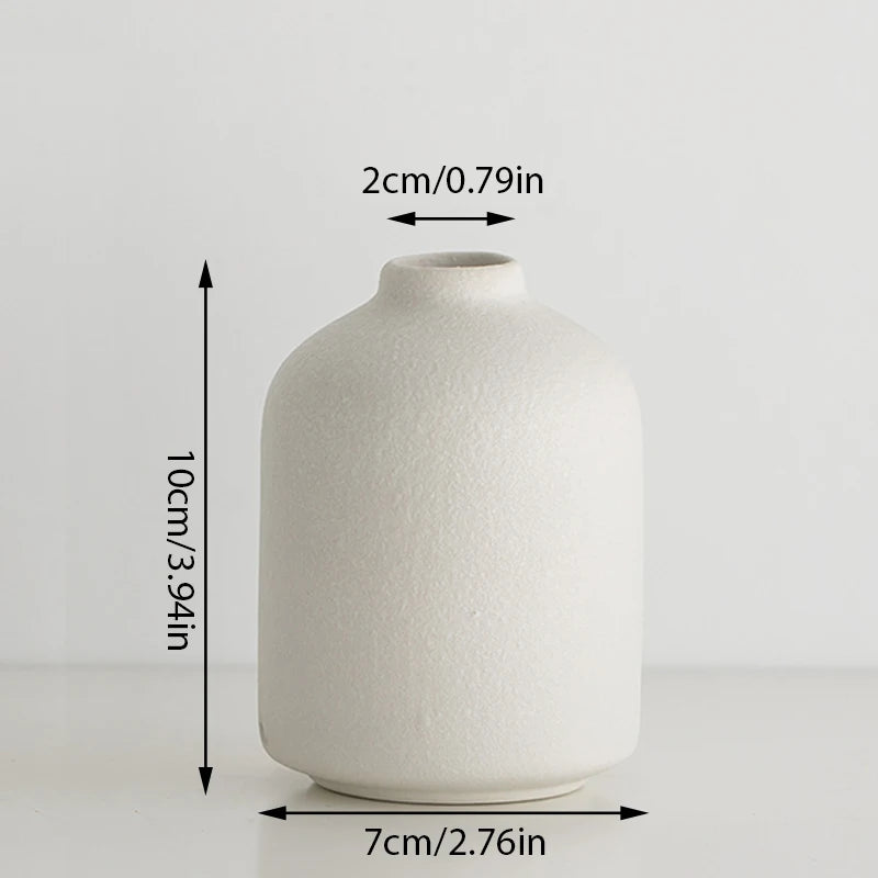 Minimalist Ceramic Vase Set