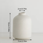 Minimalist Ceramic Vase Set